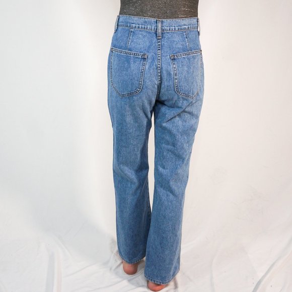 REFORMATION Willow Jean in Bristol Blue Wash - Picture 4 of 7